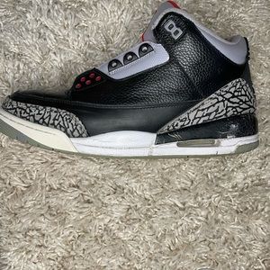 VINTAGE JORDAN3 2008 CEMENT BLACK